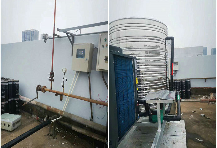 工厂热水工程：杭州万龙机械厂热水工程